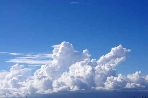 青空と雲